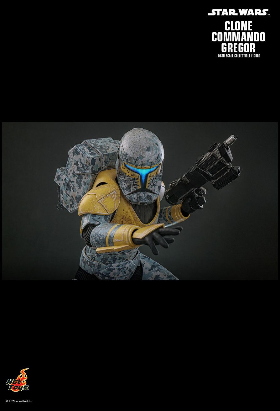 Hot Toys TMS155 - Star Wars : The Clone Wars - Clone Commando Gregor 【Pre-Order】