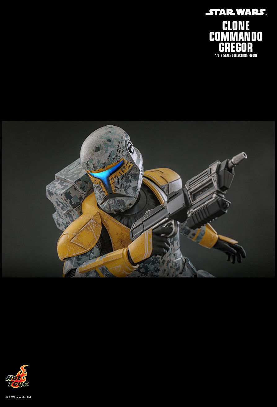 Hot Toys TMS155 - Star Wars : The Clone Wars - Clone Commando Gregor 【Pre-Order】