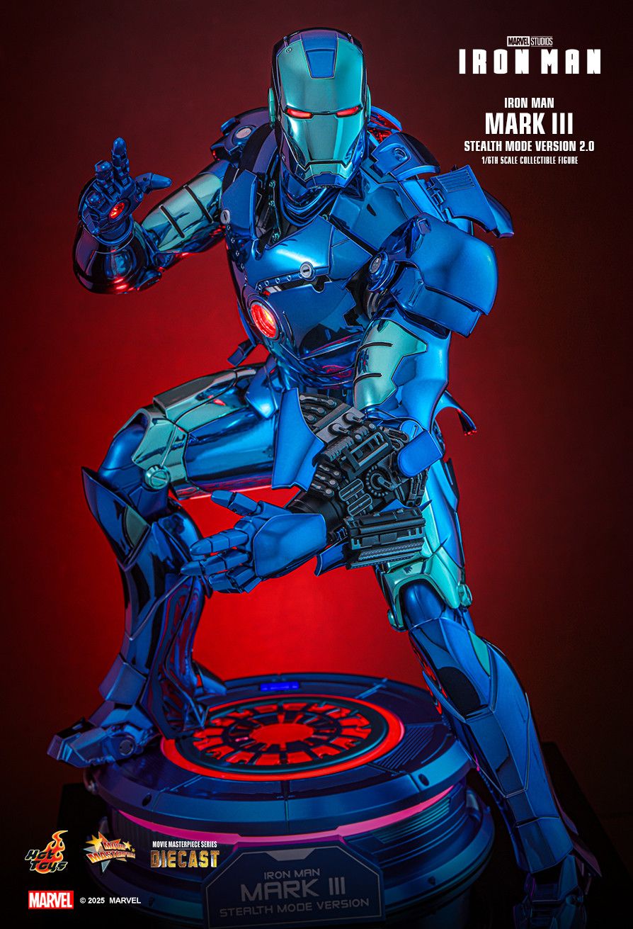 Hot Toys MMS814 - Marvel Comics - Iron Man - Iron Man Mark III Stealth Mode Version 【Pre-Order】
