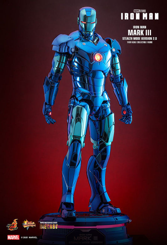 Hot Toys MMS814 - Marvel Comics - Iron Man - Iron Man Mark III Stealth Mode Version 【Pre-Order】