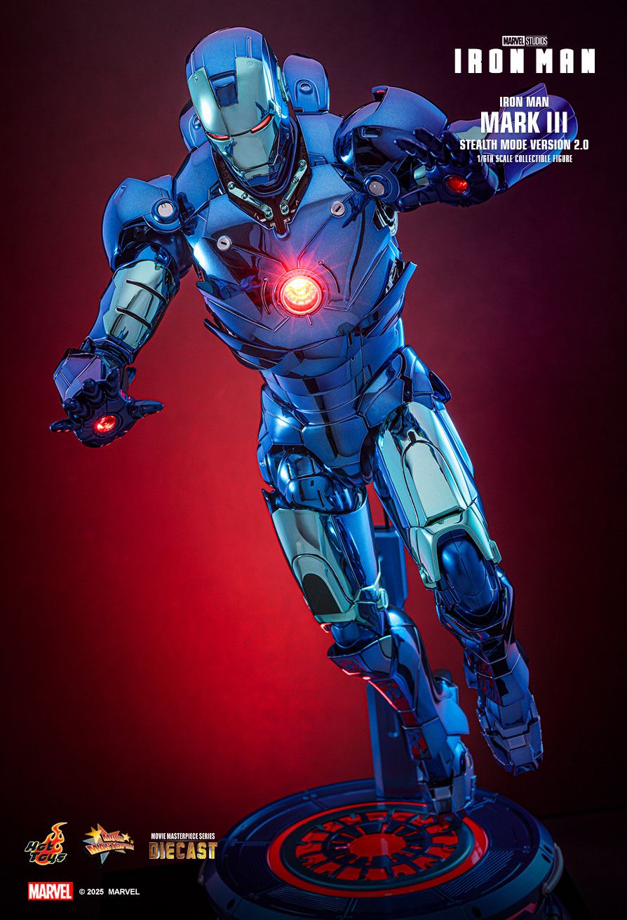 Hot Toys MMS814 - Marvel Comics - Iron Man - Iron Man Mark III Stealth Mode Version 【Pre-Order】