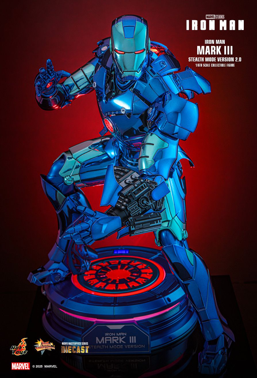 Hot Toys MMS814 - Marvel Comics - Iron Man - Iron Man Mark III Stealth Mode Version 【Pre-Order】
