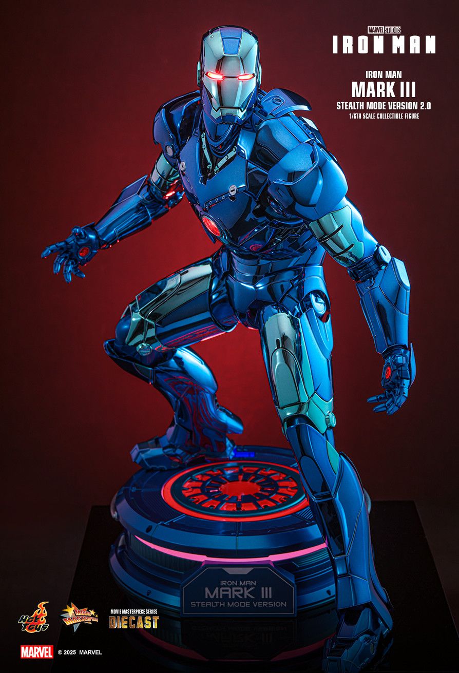 Hot Toys MMS814 - Marvel Comics - Iron Man - Iron Man Mark III Stealth Mode Version 【Pre-Order】
