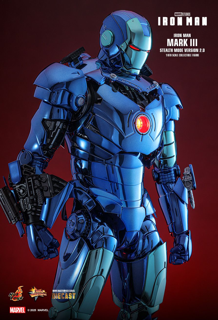 Hot Toys MMS814 - Marvel Comics - Iron Man - Iron Man Mark III Stealth Mode Version 【Pre-Order】
