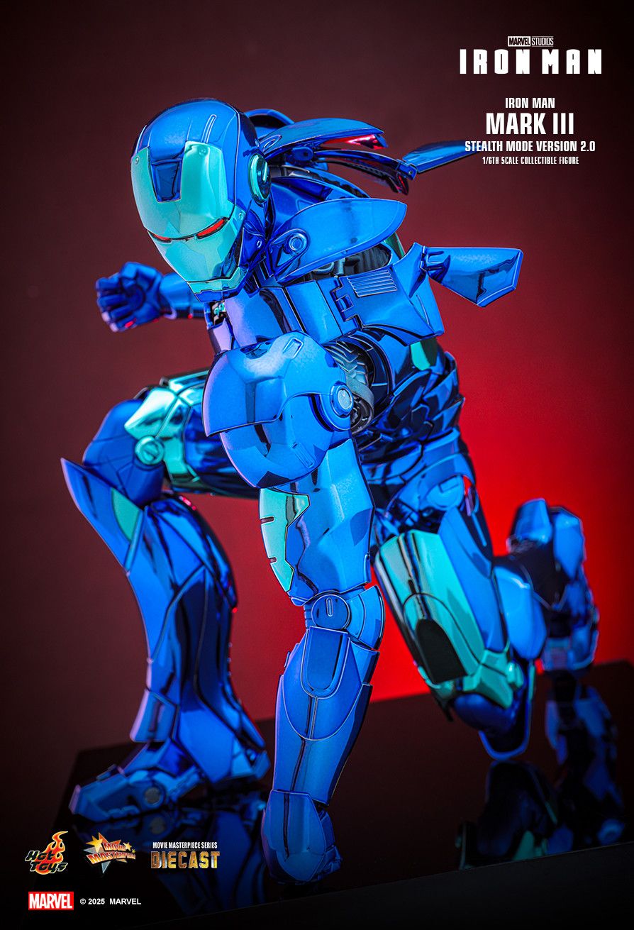 Hot Toys MMS814 - Marvel Comics - Iron Man - Iron Man Mark III Stealth Mode Version 【Pre-Order】