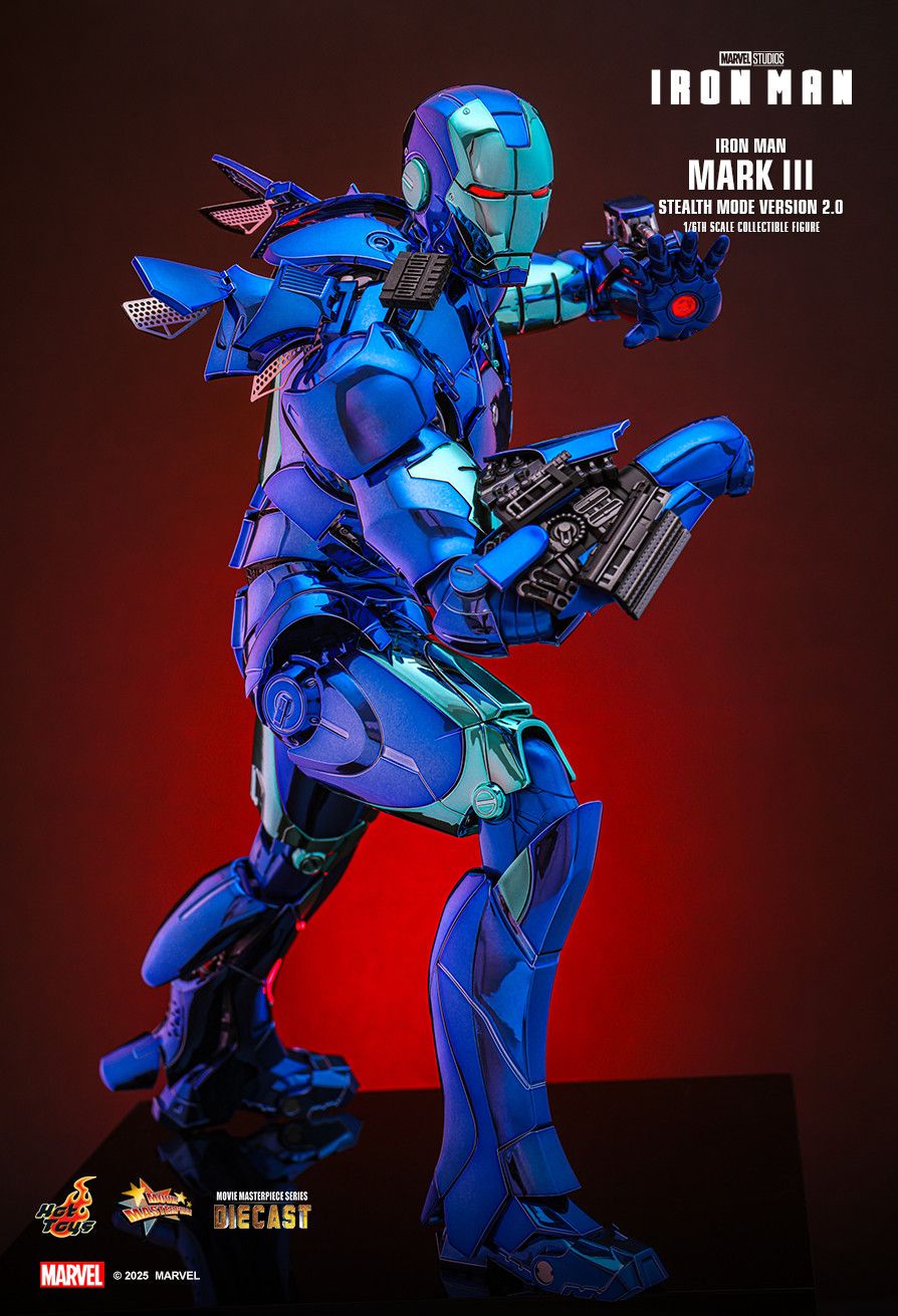 Hot Toys MMS814 - Marvel Comics - Iron Man - Iron Man Mark III Stealth Mode Version 【Pre-Order】