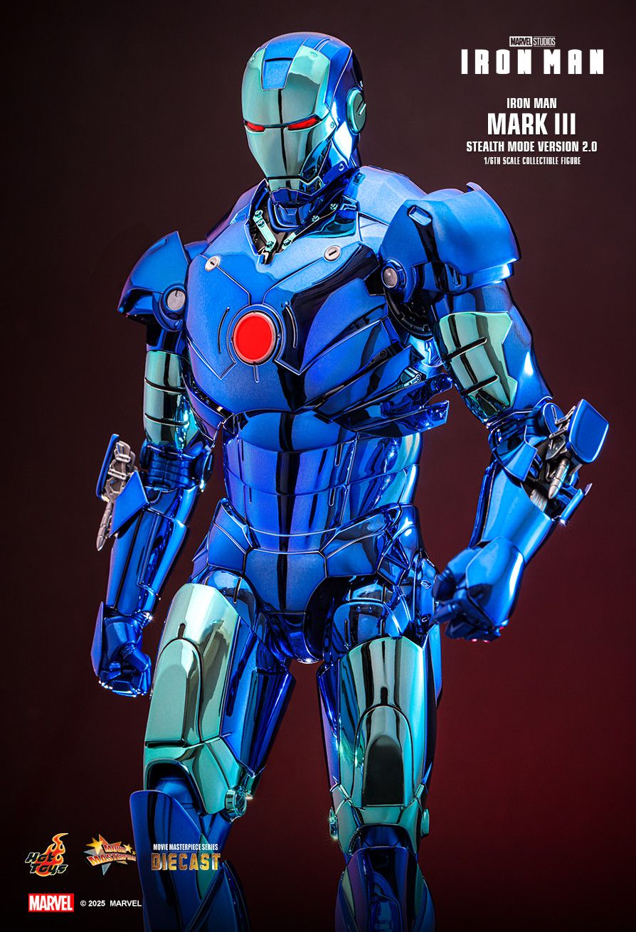 Hot Toys MMS814 - Marvel Comics - Iron Man - Iron Man Mark III Stealth Mode Version 【Pre-Order】