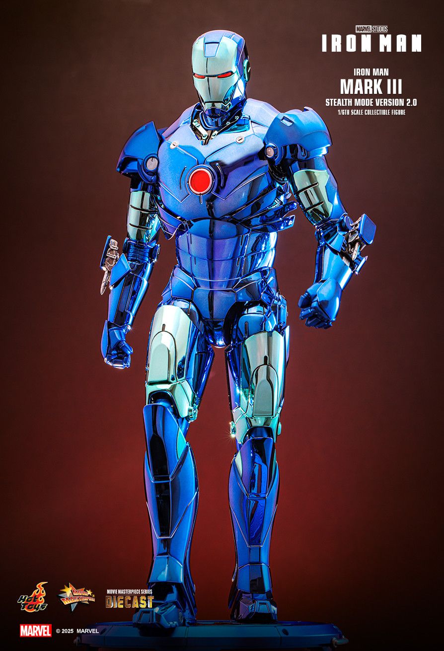 Hot Toys MMS814 - Marvel Comics - Iron Man - Iron Man Mark III Stealth Mode Version 【Pre-Order】