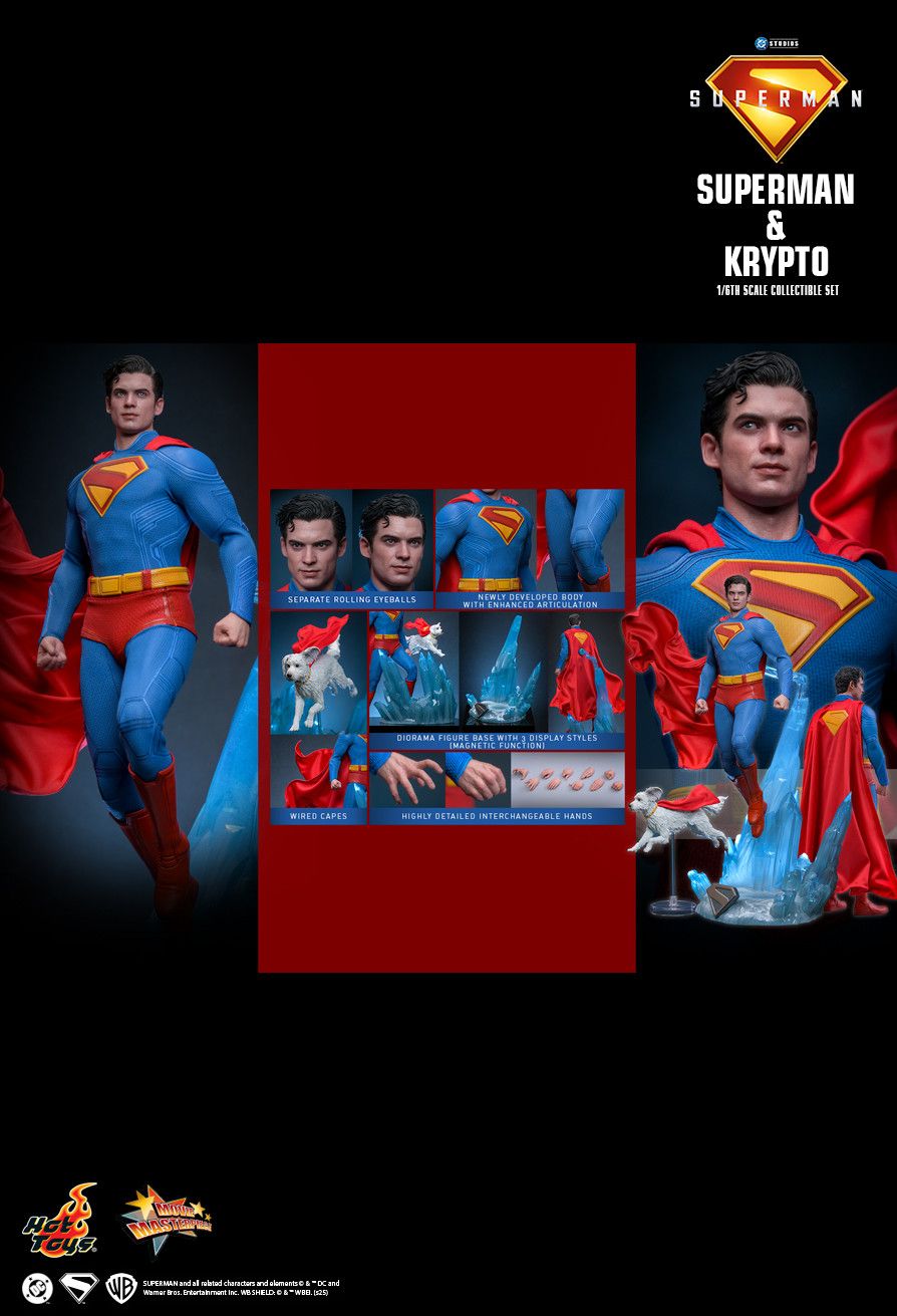 Hot Toys MMS812 - DC Comics - Superman - Superman & Krypto 【Pre-Order】