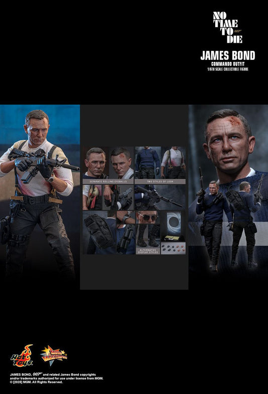 Hot Toys MMS804 - No Time to Die - James Bond Commando Outfit 【Pre-Order】