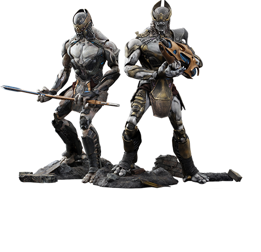 Hot Toys MMS228 - Marvel Comics - The Avengers - Chitauri Footsoldier And Chitauri Commander