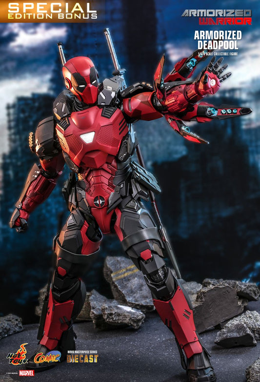 Hot Toys CMS09D42B - Marvel Comics - Armorized Deadpool Deluxe Version