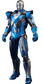 Hot Toys MMS391 - Marvel Comics - Iron Man 3 - Iron Man Blue Steel Mark 30